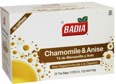 Badia Chamomile And Anise 25 Tea Bags